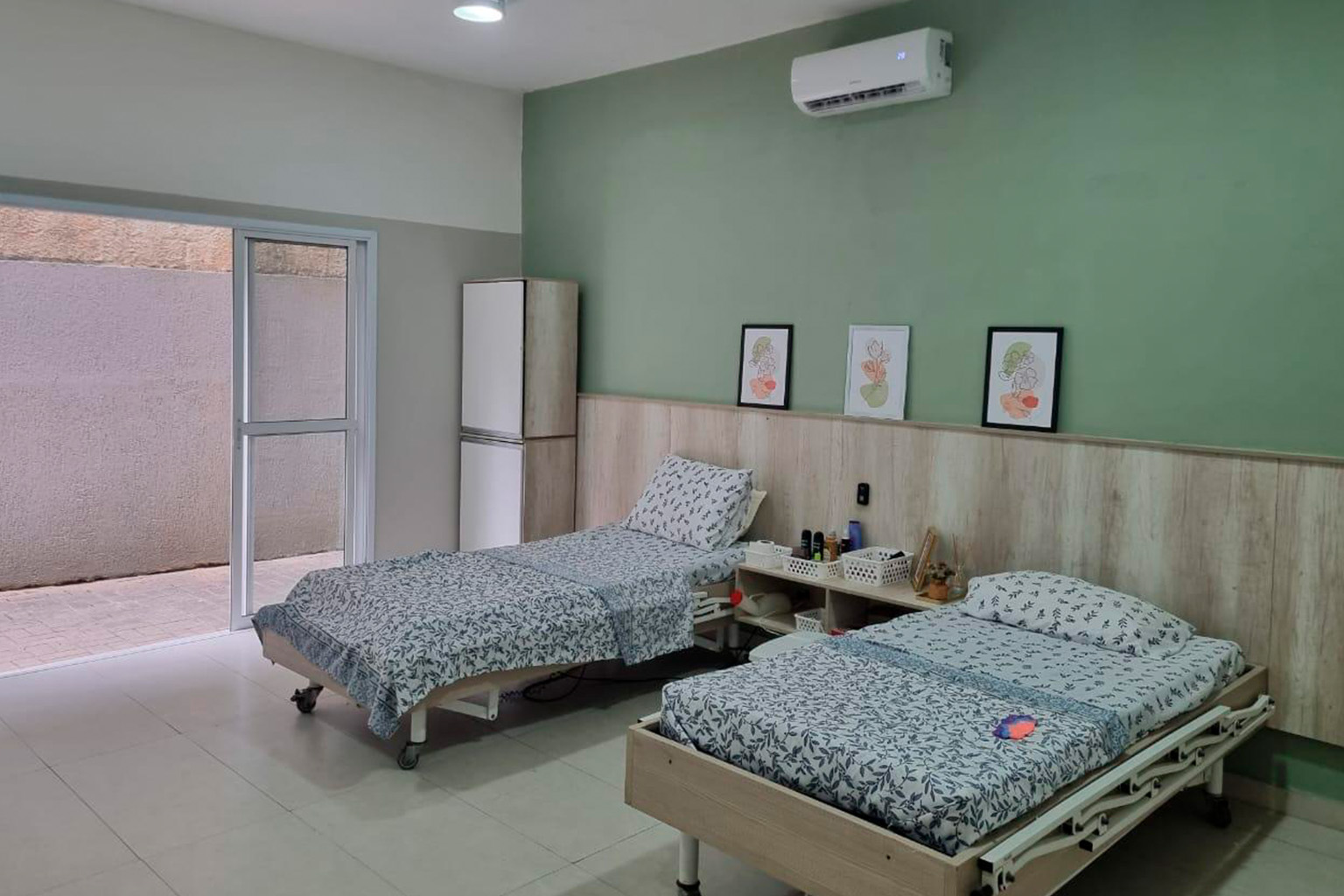 Quarto da Casa de Repouso Vila Serenitá